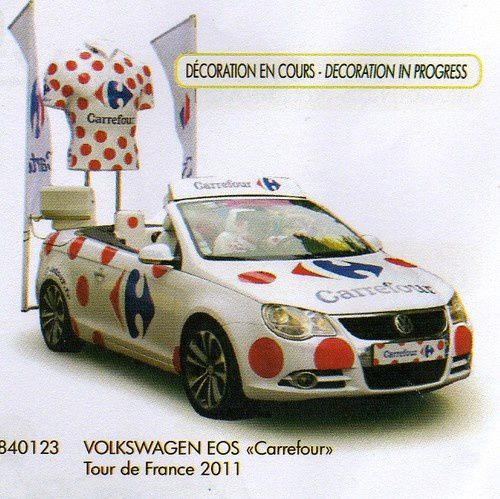 Norev 840123 VW EOS Carrefour Tour de France 2011