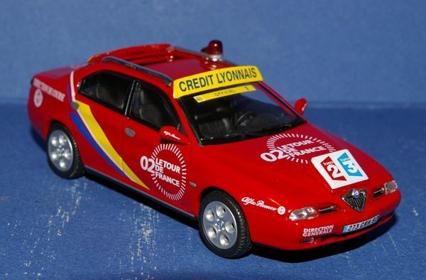 Alfa-Roméo 166 Direction Générale Tour de France 2002 Norev 790004 Alfa-Roméo 166 Direction Générale Tour de France 2002 Norev 790004