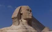 Tête du Sphinx et pyramide de Képhren