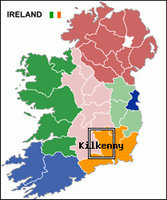 Kilkenny au Sud Est de l'Irlande