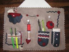trousse couture en feutrine atelier des abécadaires