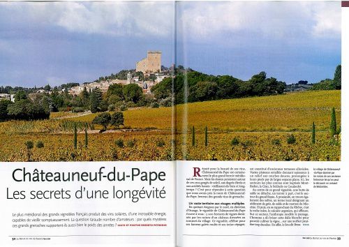 page 32, Chateauneuf-du-Pape : les secrets d'une longévité.