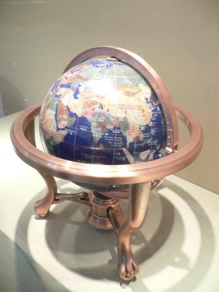 The globe in Jade - China view