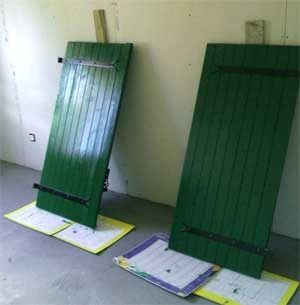 pas verts mais bleus volets