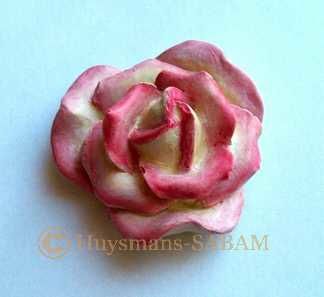 rose miniature peinte - Arts et sculpture: sculpteur mouleur
