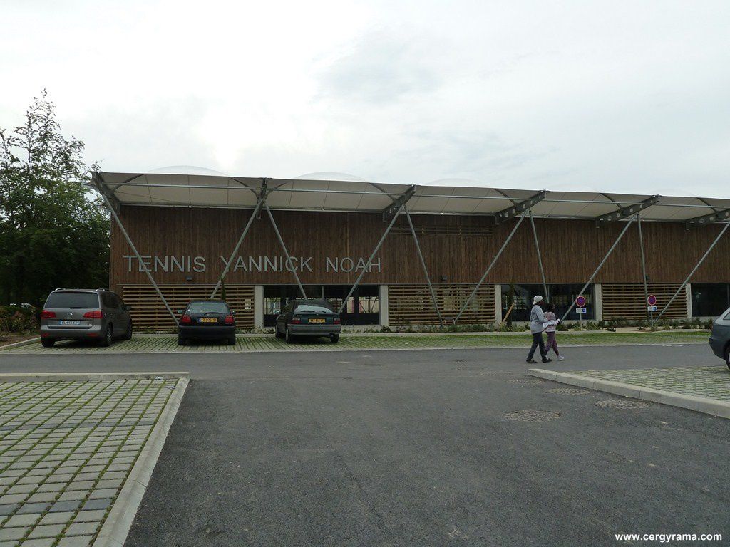 Inauguration du complexe de Tennis Yannick Noah -