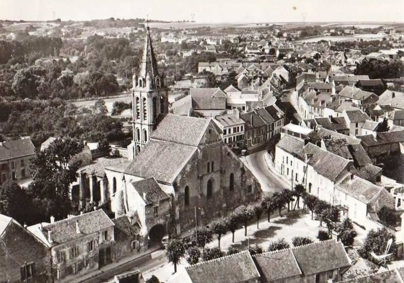 CPA-eglise-cegy-et-village.JPG