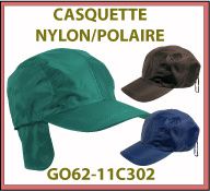 Vig casquette-nylon-polaire-ref GO62-11C302