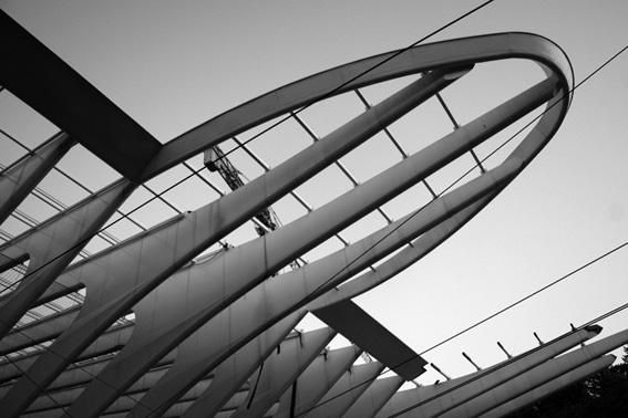 photo gare TGV, les guillemins, Liège, architecte Santiago Calatrava, photo dominique houcmant aka goldo graphisme