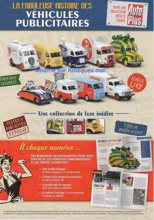 Kiosques.doc S rie test Vehicules publicitaires S rie collection