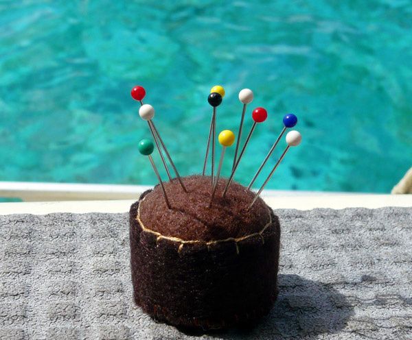 Bottlecap pincushion