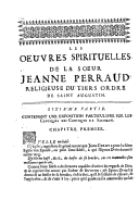 Jeanne Perraud - oeuvres