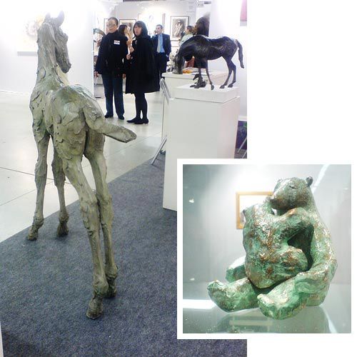 Sculptures Catherine Thiry et Pam