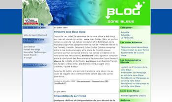 Voir le blog sur la zone bleue de Saint-Chamond