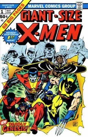 Le mythique Giant Size X-Men #1, de mai 1975 Le mythique Giant Size X-Men #1, de mai 1975