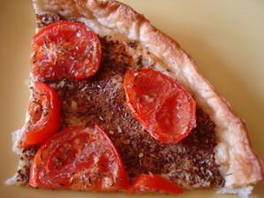 Tarte aux tomates et à la moutarde Tarte aux tomates et à la moutarde