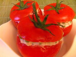 Tomates farcies printanières Tomates farcies printanières