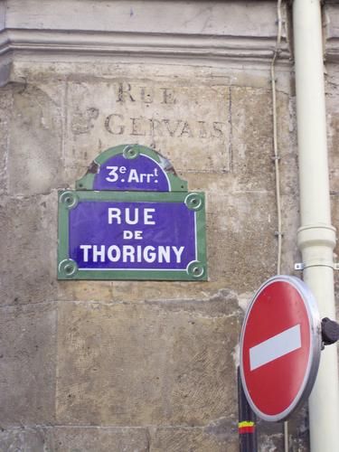 rue de thorigny, 3ème arrondissement rue de thorigny, 3ème arrondissement
