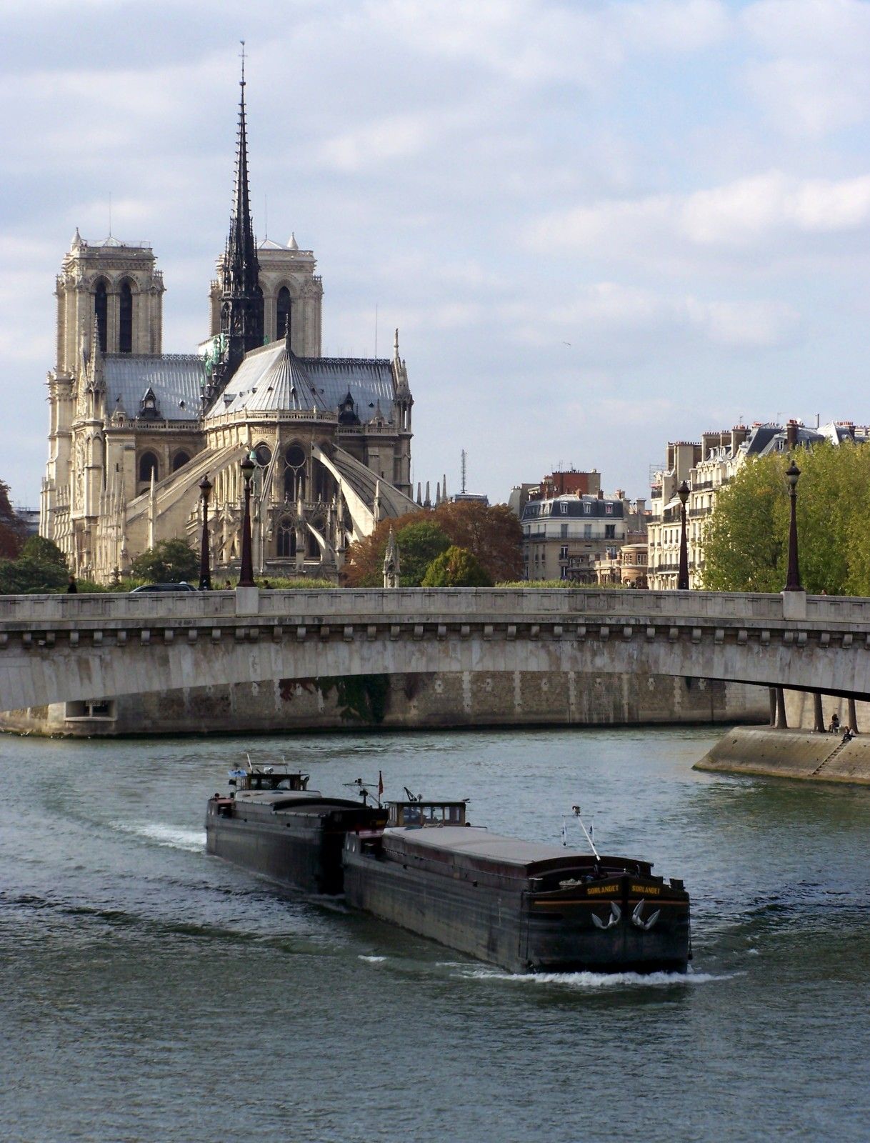 Paris, péniches, Ronis