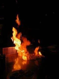 il nous a mis le feu ;)