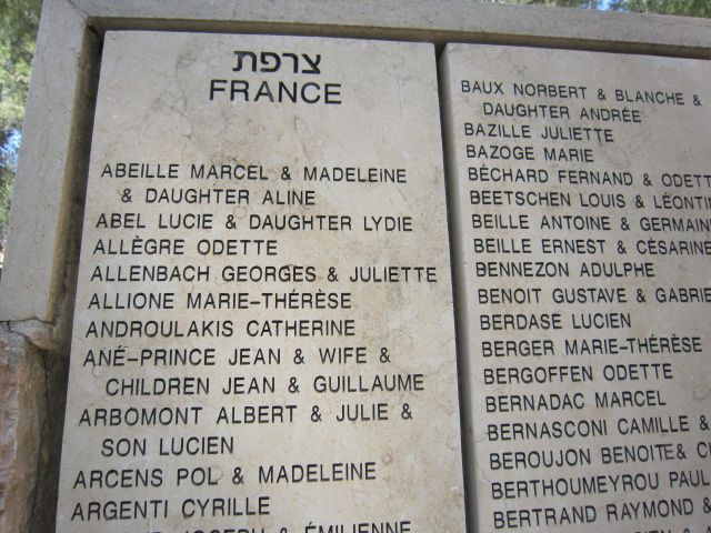 ISRAEL - JERUSALEM - Memorial de Yad Vashem  