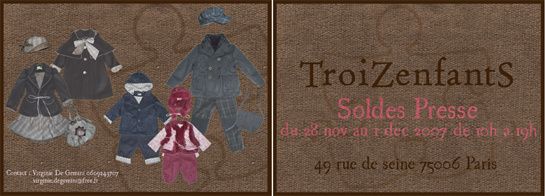 Vente privée TroiZenfants
