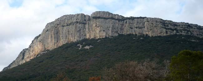 Vue d'ensemble depuis la route