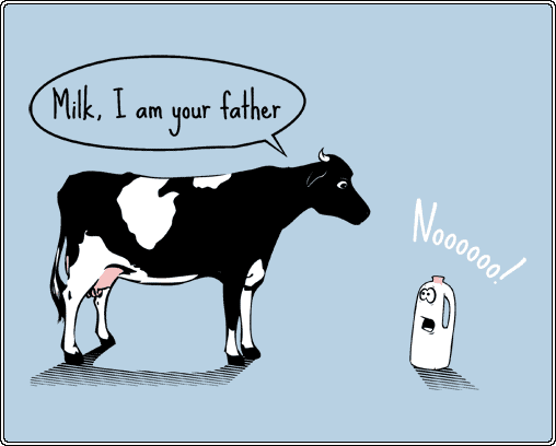 I AM YOUR FATHER -milk