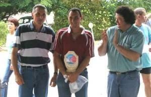 Remise des trophés du tournoi de pala