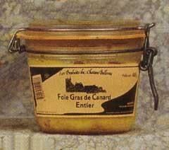 Foie gras de canard chateau bellevue