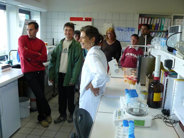 le laboratoire d'analyse