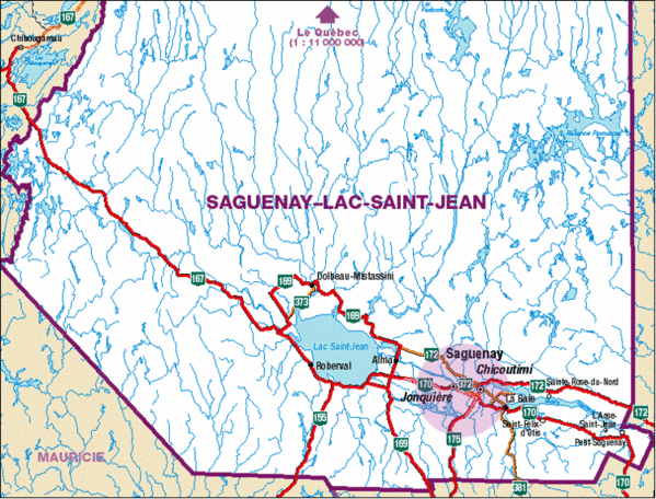 SAGUENAY-Lac St-Jean. - QUEBEC-CANADA