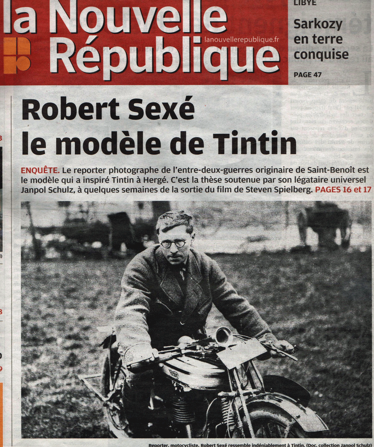 rencontre steven spielberg hergé