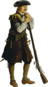 Platine à rouet. Soldat_1665_1668