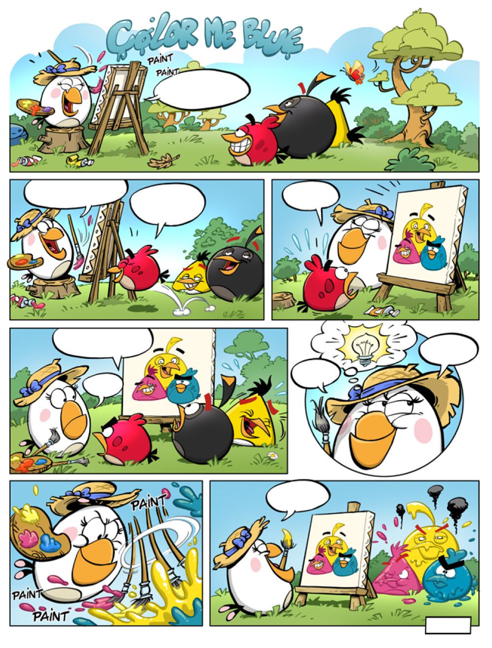 Thomas Cabellic Angry birds comics-14