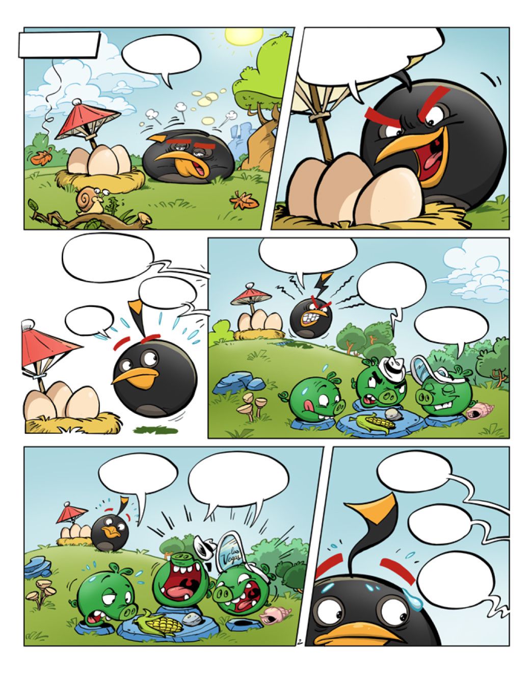 Thomas Cabellic Angry birds comics-3