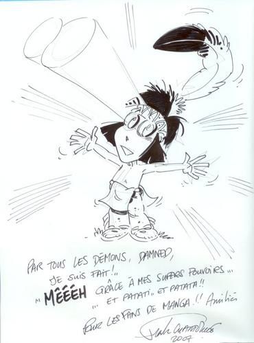 Histoire d'une dédicace : Franck Chantelouve / JPO Samedi 24 mars 2007