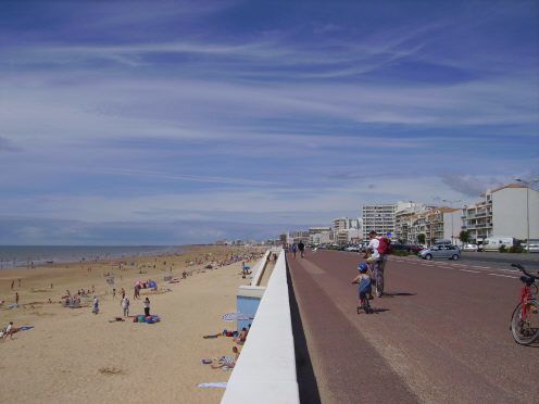 Saint Jean de Monts, le bord de mer