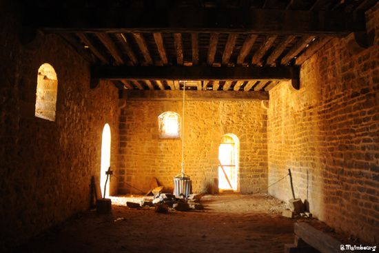Guedelon-chantier medieval-logis seigneurial-Bourgogne-Yonn
