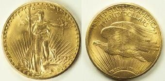 1933 Double Eagle Gold Coin 1933 Double Eagle Gold Coin