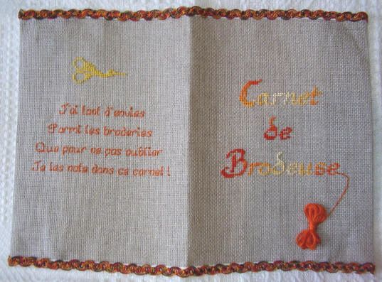 carnet de brodeuse photo