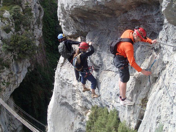 Via ferrata Peille 133