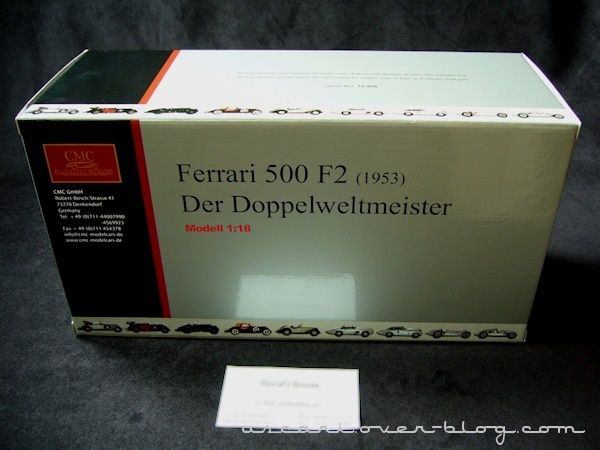 1-18 Ferrari 500 F2 CMC 01