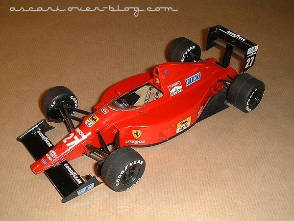 1-20 Ferrari F1-89 GP portugal Mansell num 27 Tamiya
