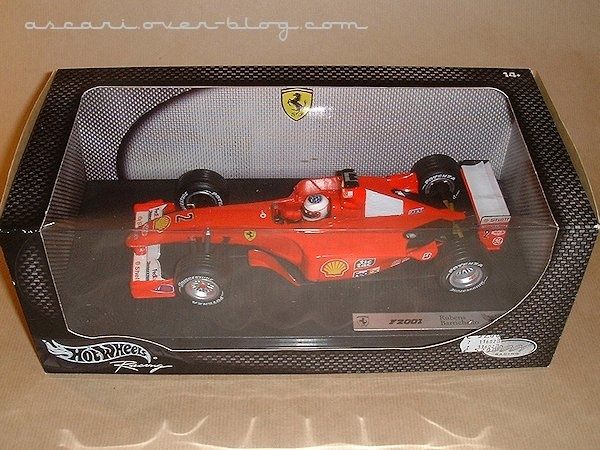 1-18 Ferrari F2001 Barrichello Hot Wheels