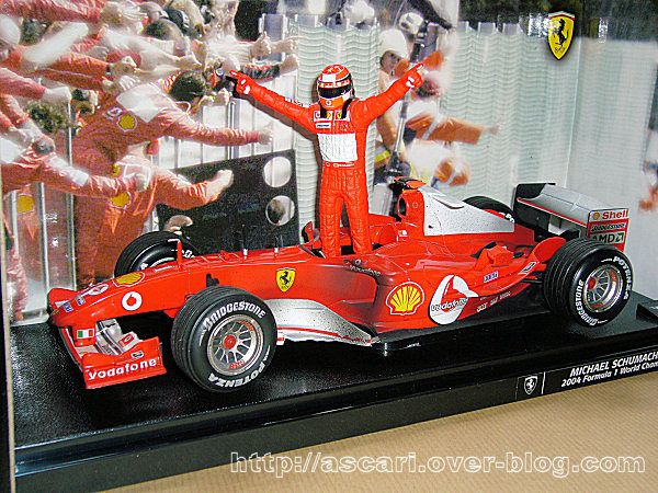 1-18 Ferrari F2004 Schumacher world champion Hot Wheels 0