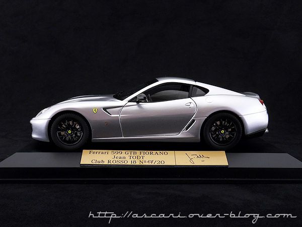 1-18 FERRARI 599 GTB Fiorano J TODT Elite-Rosso18 03