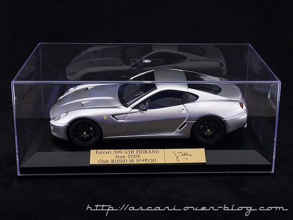 1-18 FERRARI 599 GTB Fiorano J TODT Elite-Rosso18 04