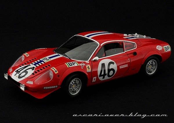 1-18 FERRARI DINO 246GT NUM46 ELITE 02