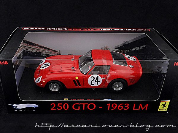 1-18 Ferrari 250 GTO N°24 Elite 01